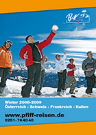 Pfiff-Reisen Winterkatalog