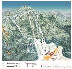 Skigebietskarte der Region Arrach