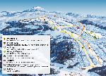 Skigebietskarte der Region Wurmberg