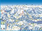 Skigebietskarte der Region Meransen Jochtal