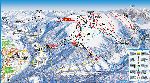 Skigebietskarte der Region Plose