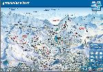 Skigebietskarte der Region Reschen Skiparadies Reschenpass