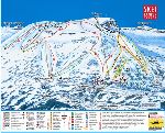 Skigebietskarte der Region Skeikampen