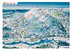 Skigebietskarte der Region Trysilfjellet