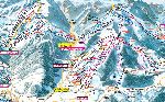Skigebietskarte der Region Flachau Snowspace Flachau Ski Amade