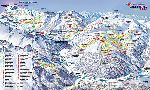 Skigebietskarte der Region Hintertuxer Gletscher