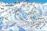 Skigebietskarte der Region St Anton Am Arlberg