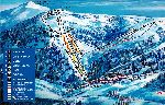 Skigebietskarte der Region Karpacz