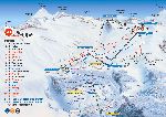 Skigebietskarte der Region Belalp