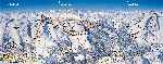 Skigebietskarte der Region Davos Klosters Mountains