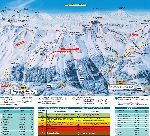 Skigebietskarte der Region Grimentz