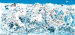 Skigebietskarte der Region La Tzoumaz Mayens De Riddes 4 Vallees