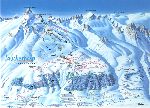 Skigebietskarte der Region Lauchernalp