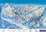 Skigebietskarte der Region Lenzerheide Valbella