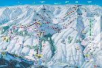 Skigebietskarte der Region Scuol Motta Naluns