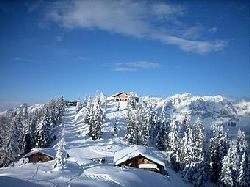 Skihütten in Kühtai