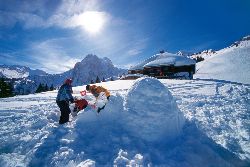 Skipisten in Adelboden