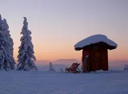 Skihütten-Urlaub